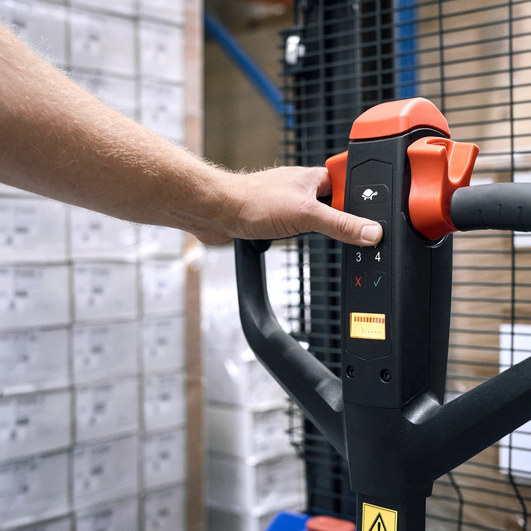 Lithium-Hochhubwagen SMART-XXL mit Freihub