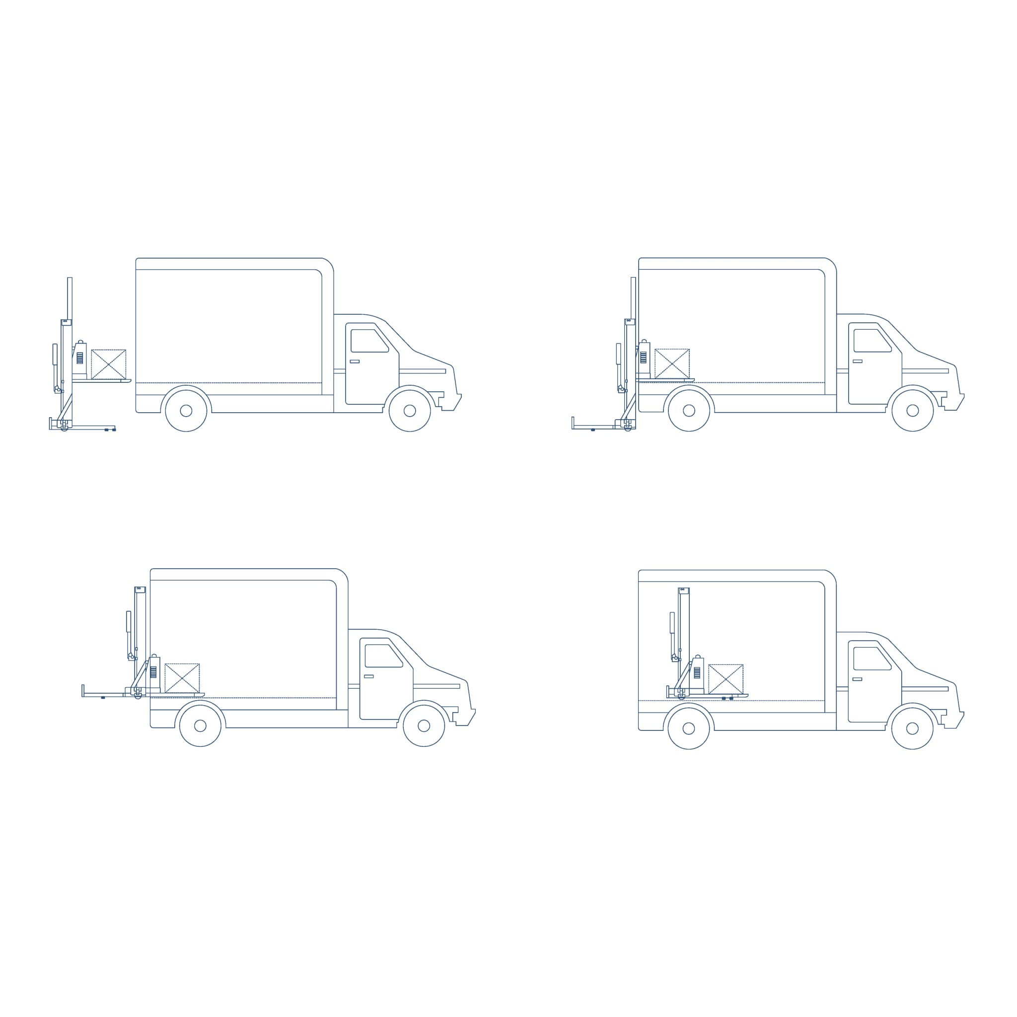 Gerbeur embarqué autonome TRUCKGO