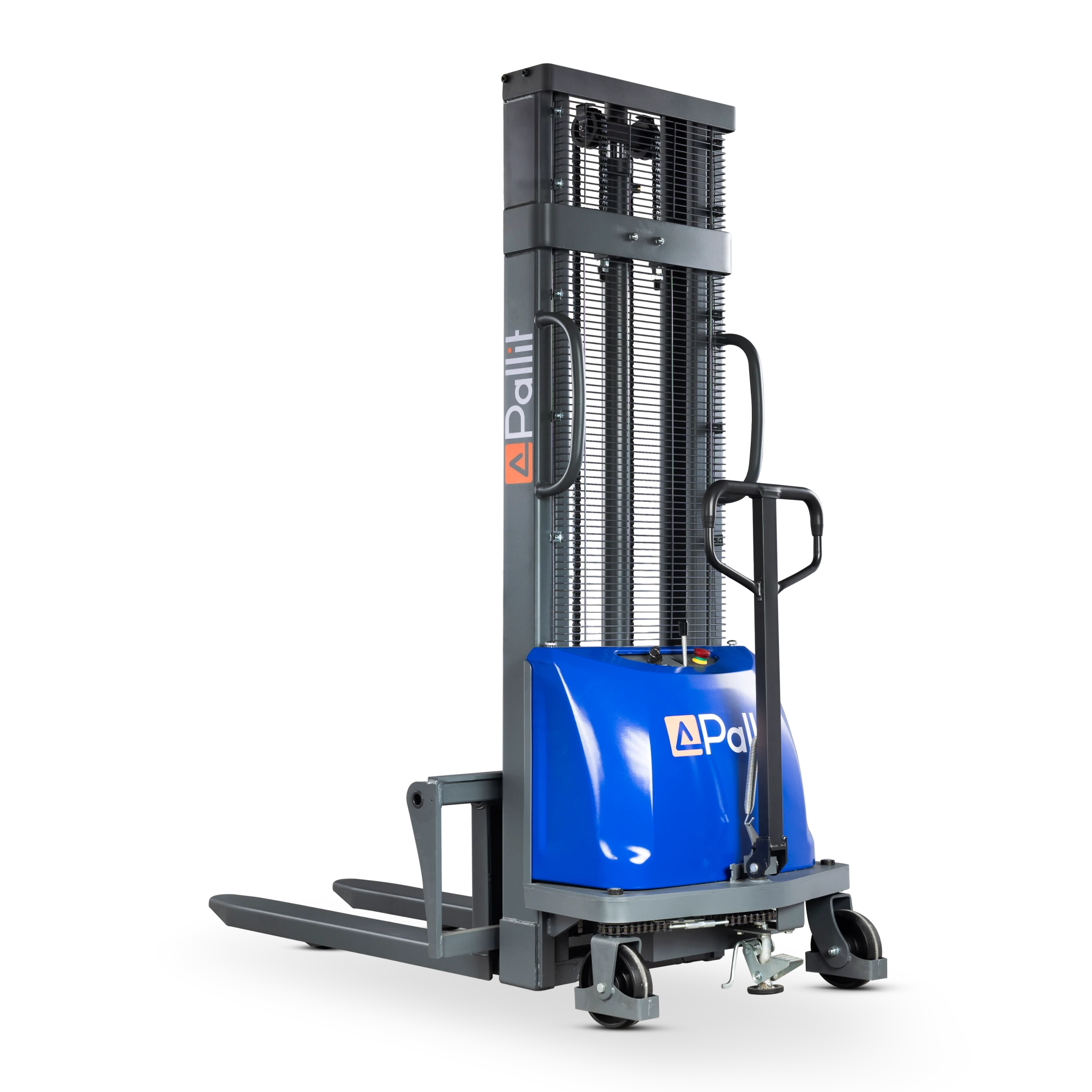 Gerbeur semi-électrique FLEX-E à fourches réglables