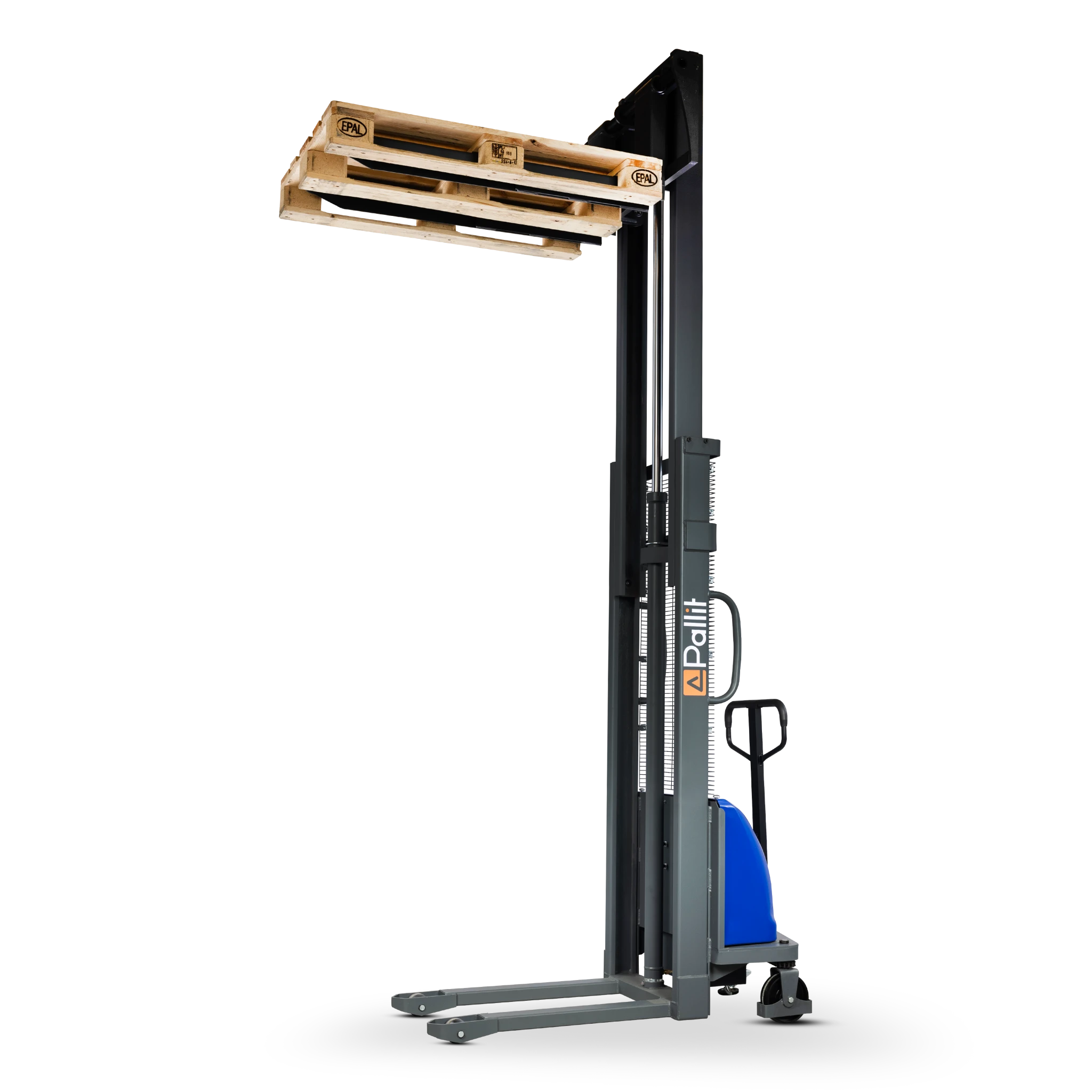 Gerbeur semi-électrique FLEX-E à fourches réglables