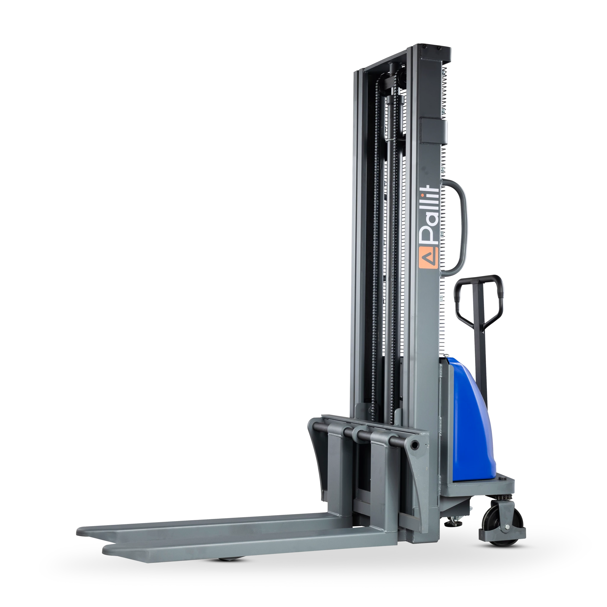 Gerbeur semi-électrique FLEX-E à fourches réglables