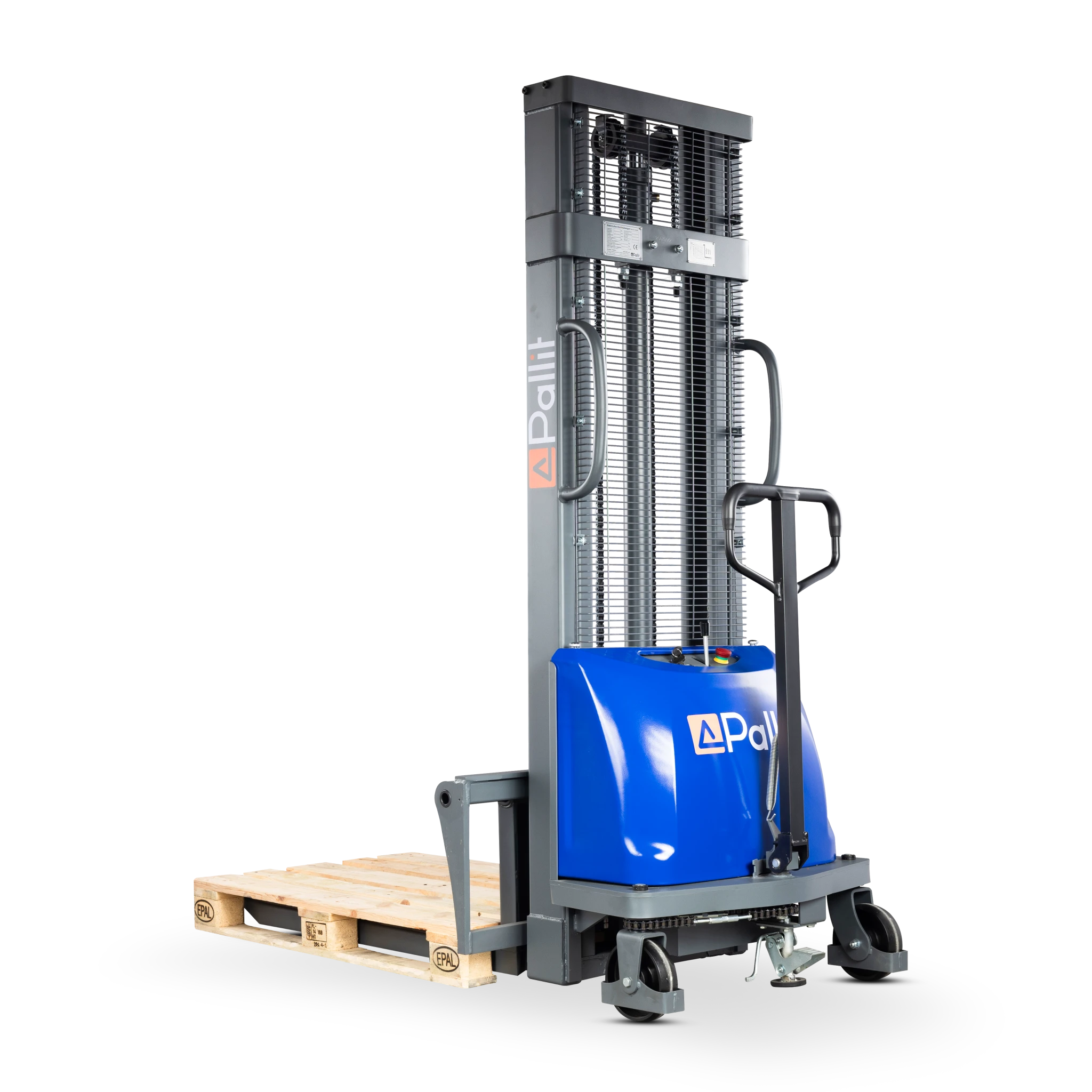 Gerbeur semi-électrique FLEX-E à fourches réglables