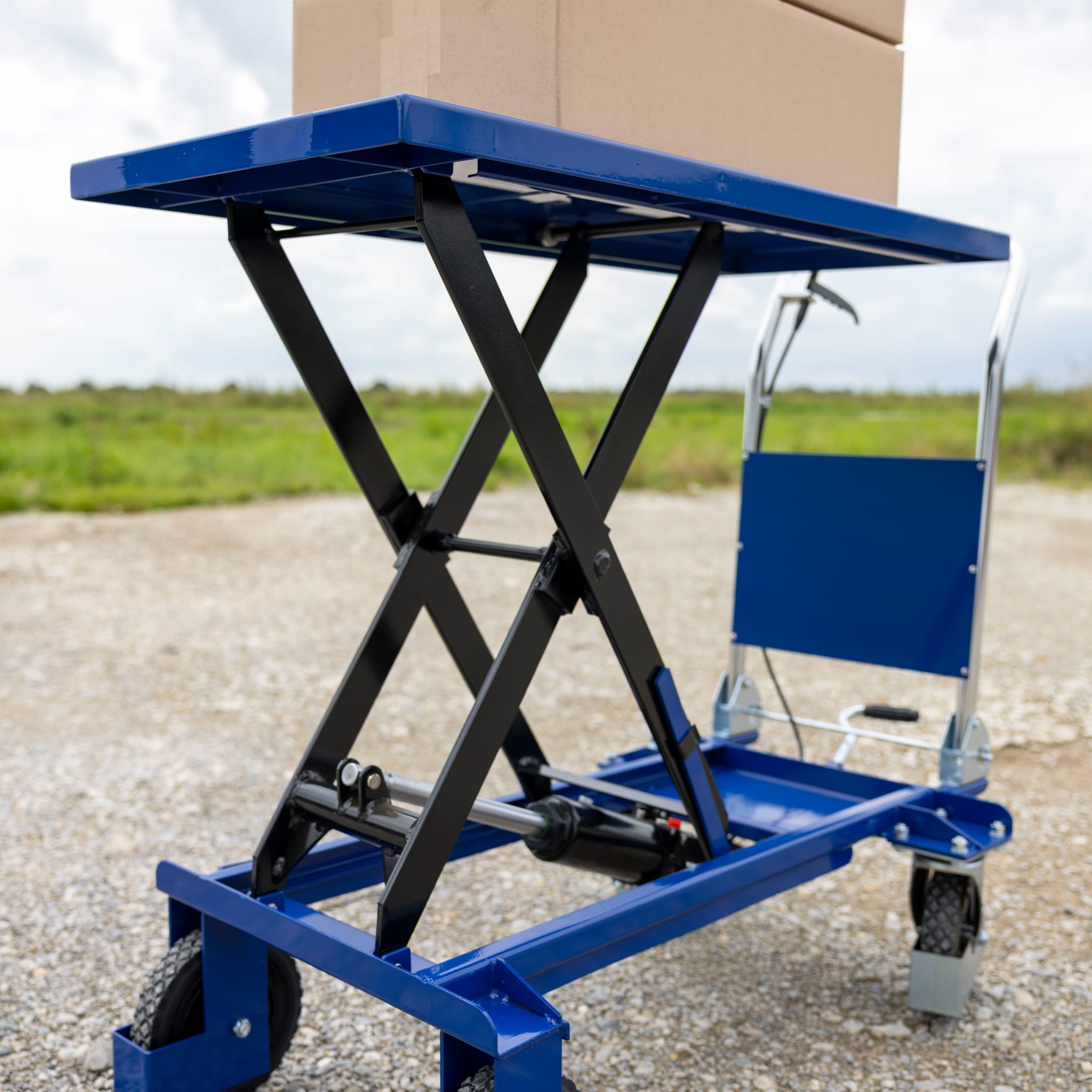 Geländehubtischwagen XOFFROAD für 200kg