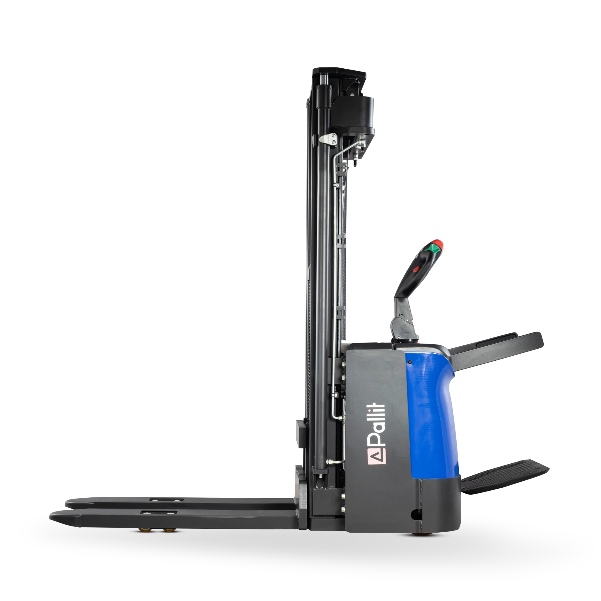 Transpallet elevatore SPRINT con pedana di guida
