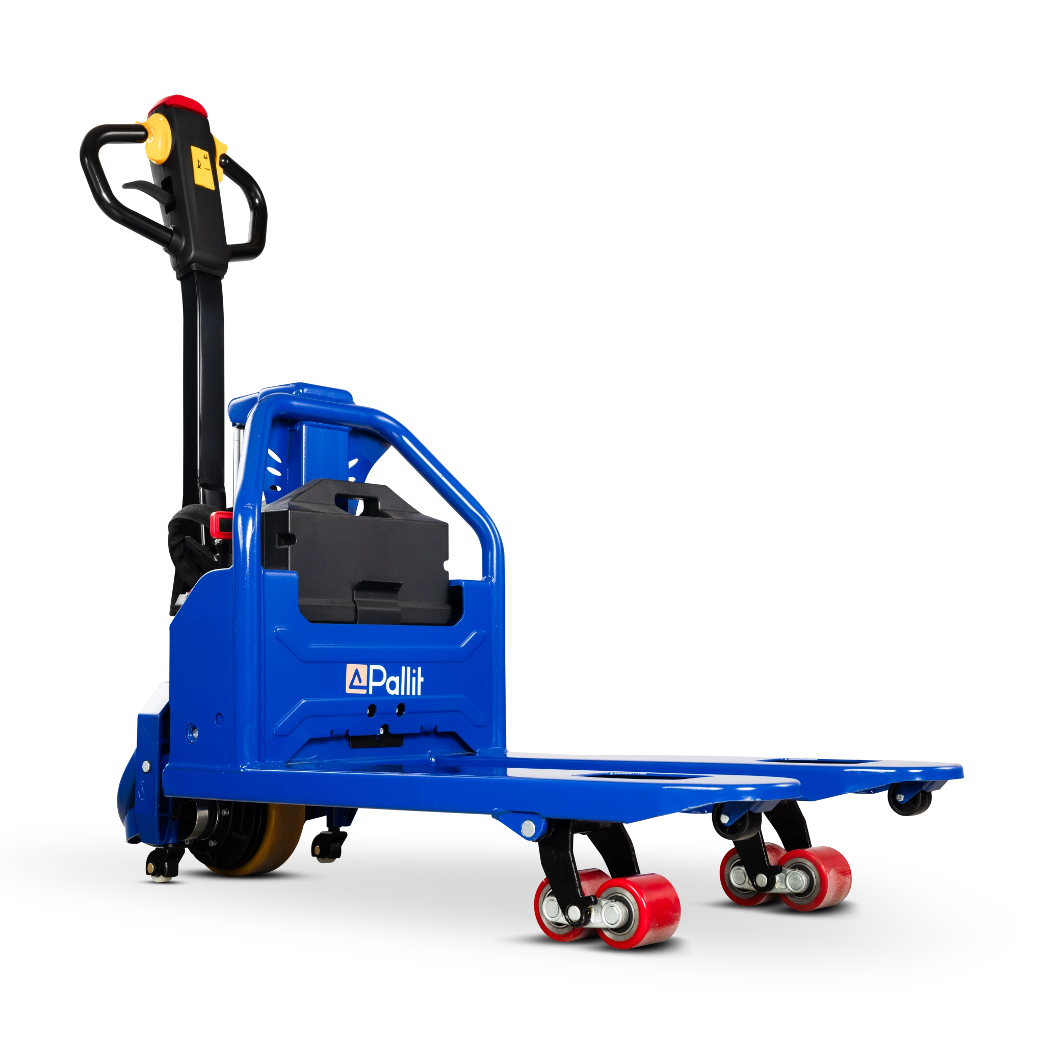 Transpallet elettrico corto FLEXIBLE-M con forche da 800 mm