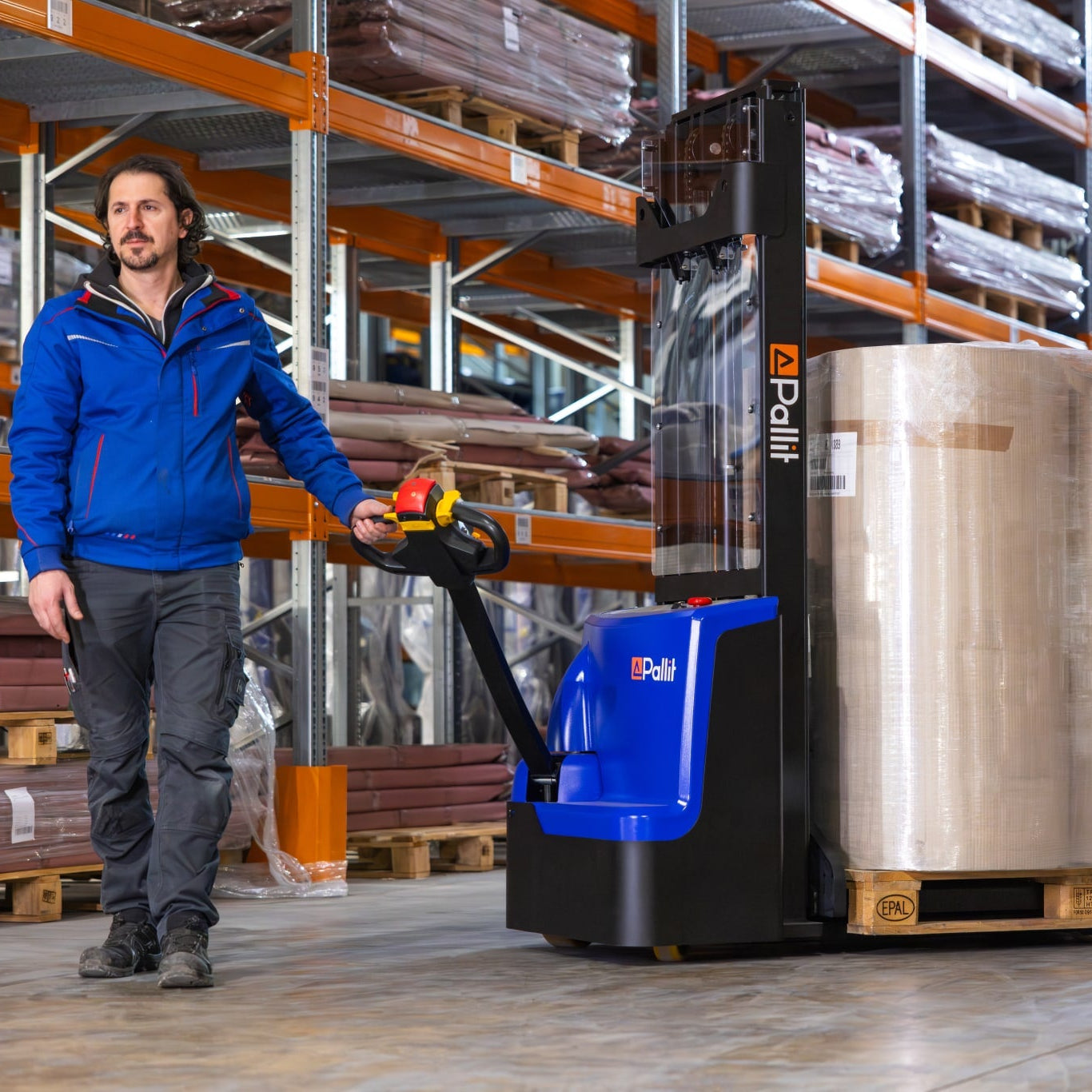 Deichselstapler EXACT mit Proportionalhub