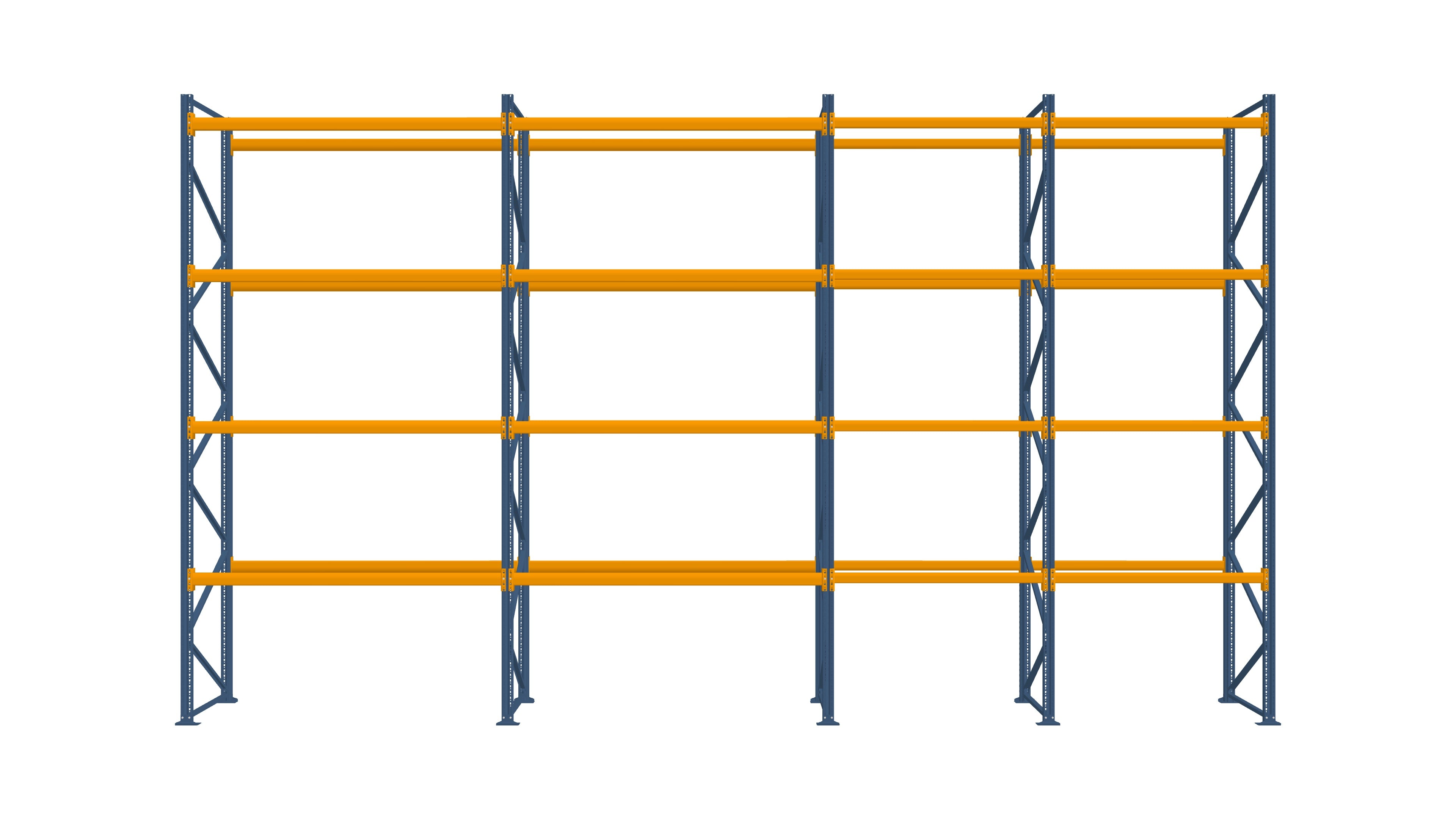 Configuration du 11.03.2025 - 9.65 m x 5.50 m pour 50 palettes de 700 kg