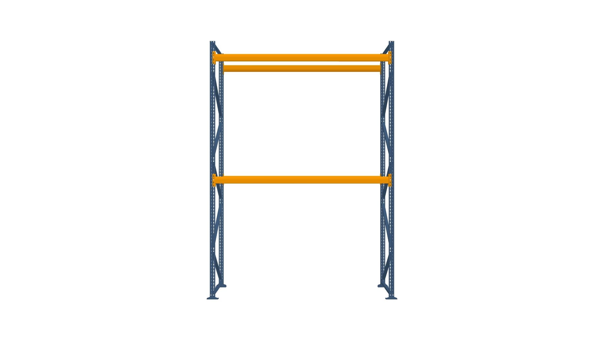 Konfiguration vom 05.02.2025 - 2.96 m x 4.00 m für 9 Paletten mit 700 kg