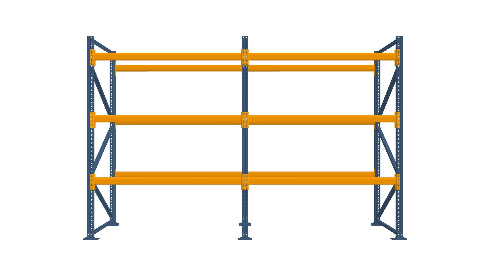 Konfiguration vom 15.07.2025 - 3.99 m x 2.50 m für 16 Paletten mit 1300 kg