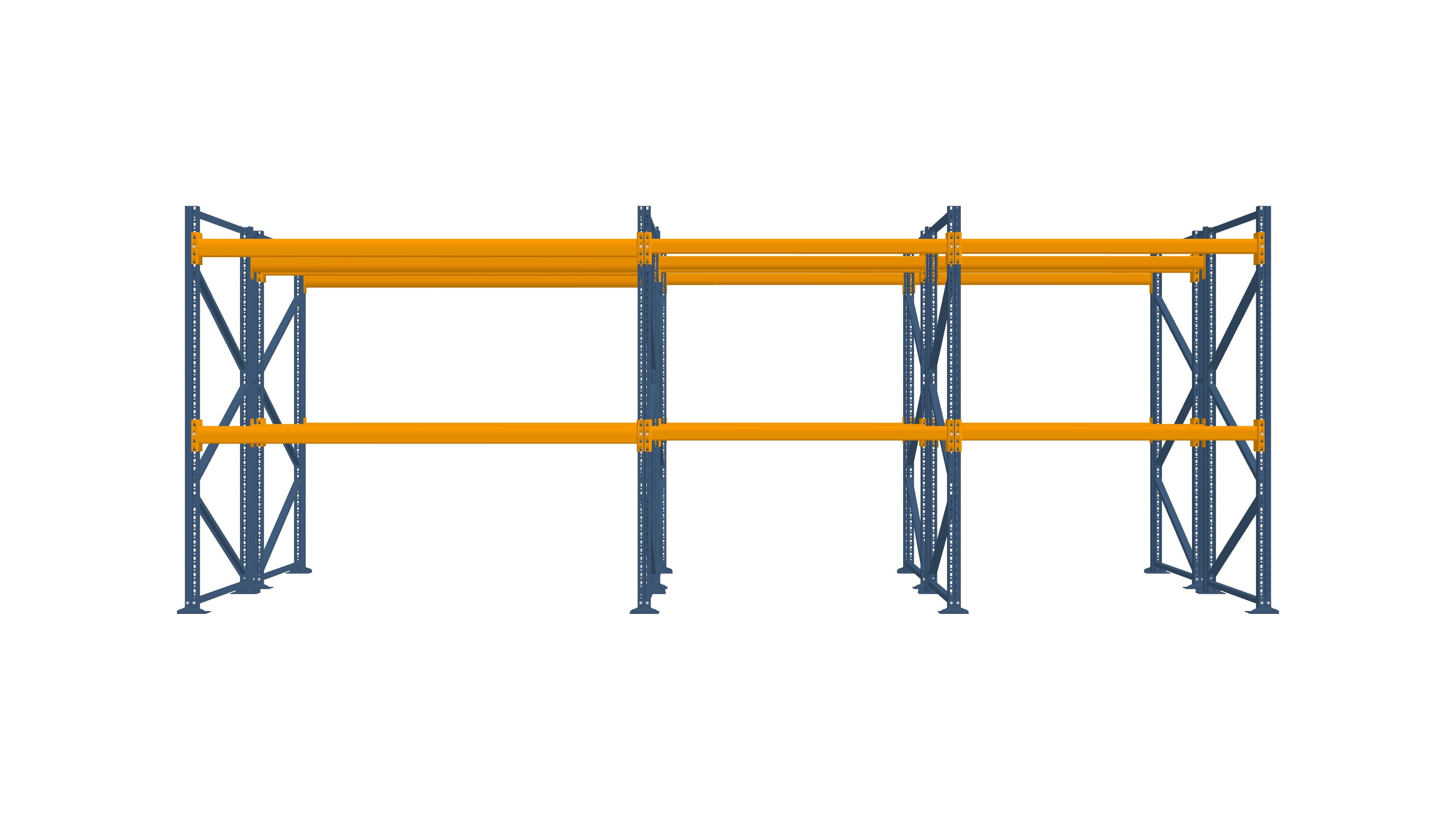 Konfiguration vom 24.11.2025 - 6.77 m x 2.50 m für 42 Paletten mit 1000 kg