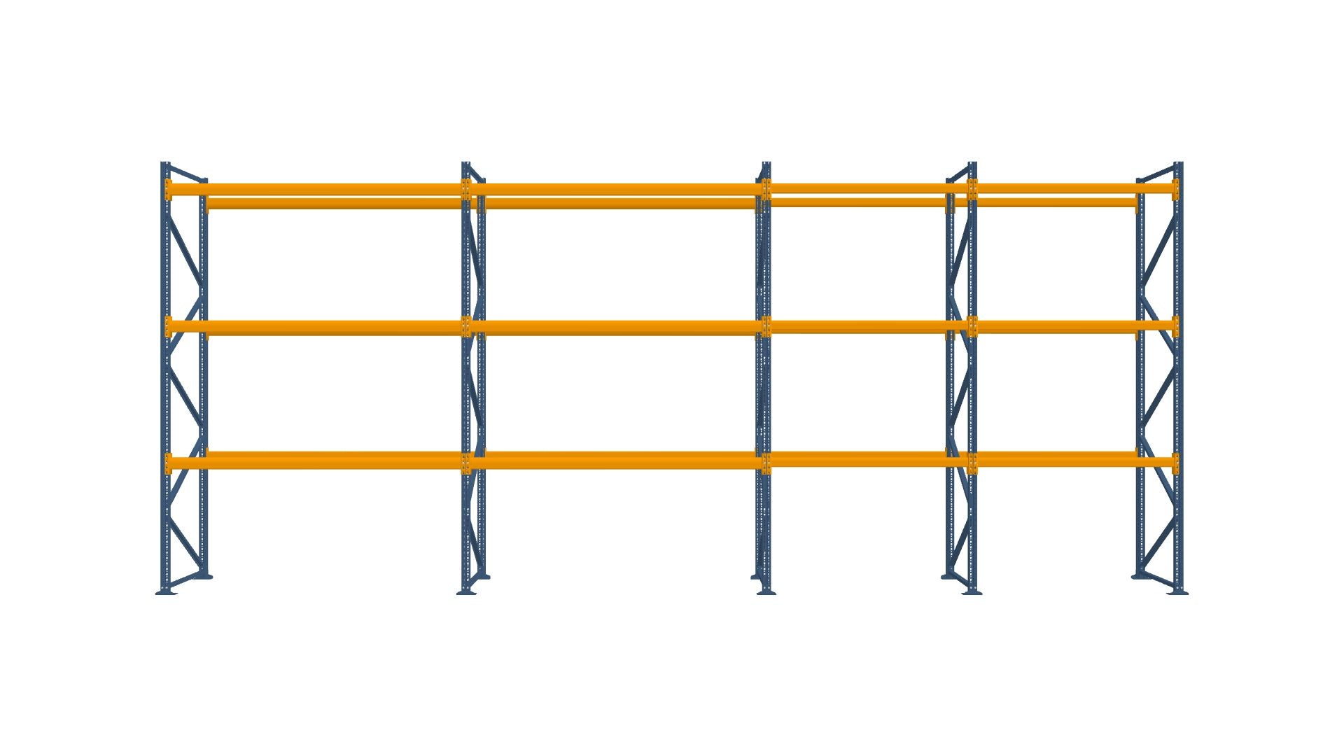 Konfiguration vom 05.09.2024 - 9.55 m x 4.00 m für 40 Paletten mit 900 kg