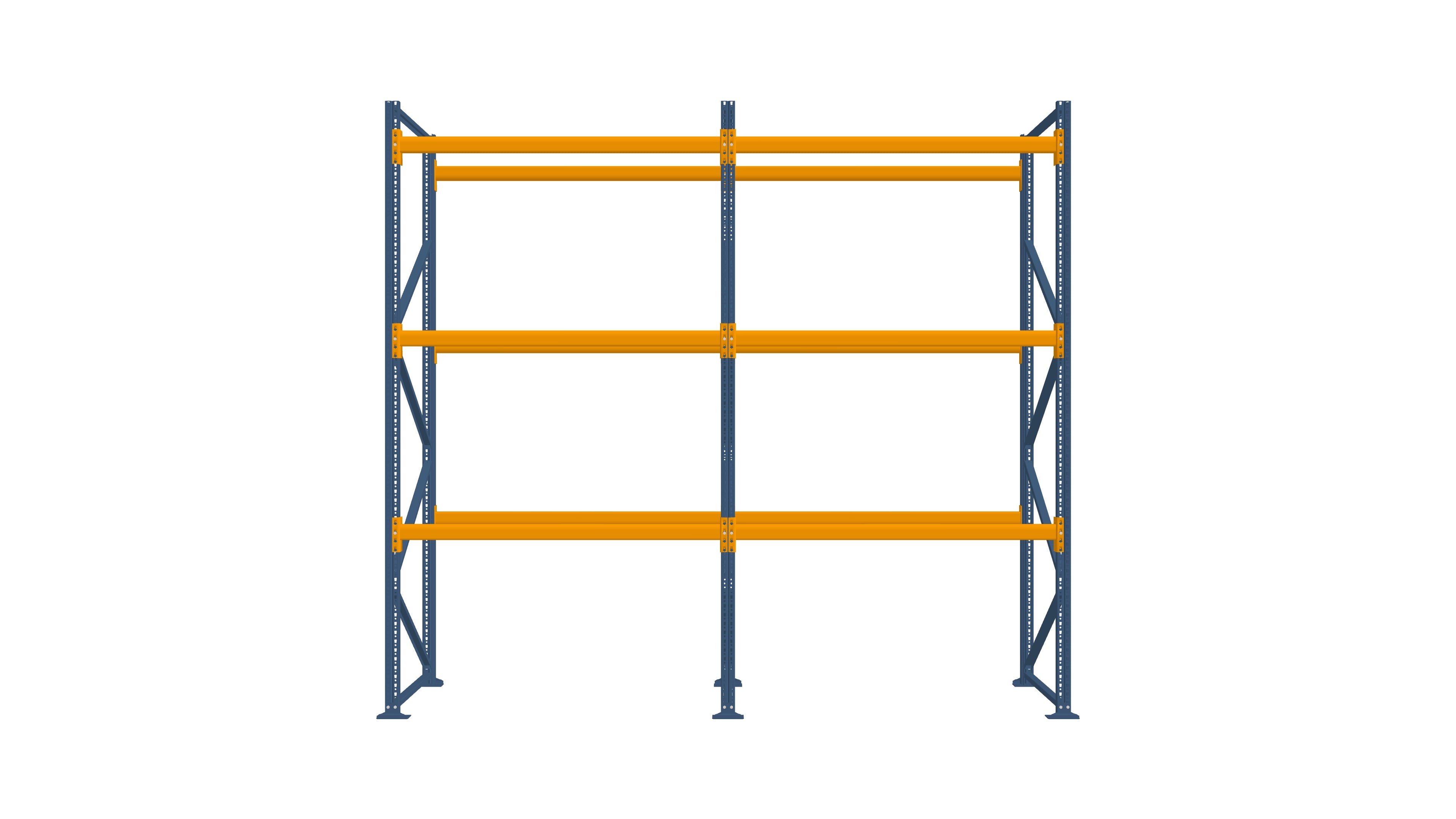 Konfiguration vom 05.11.2024 - 3.99 m x 3.50 m für 16 Paletten mit 1000 kg