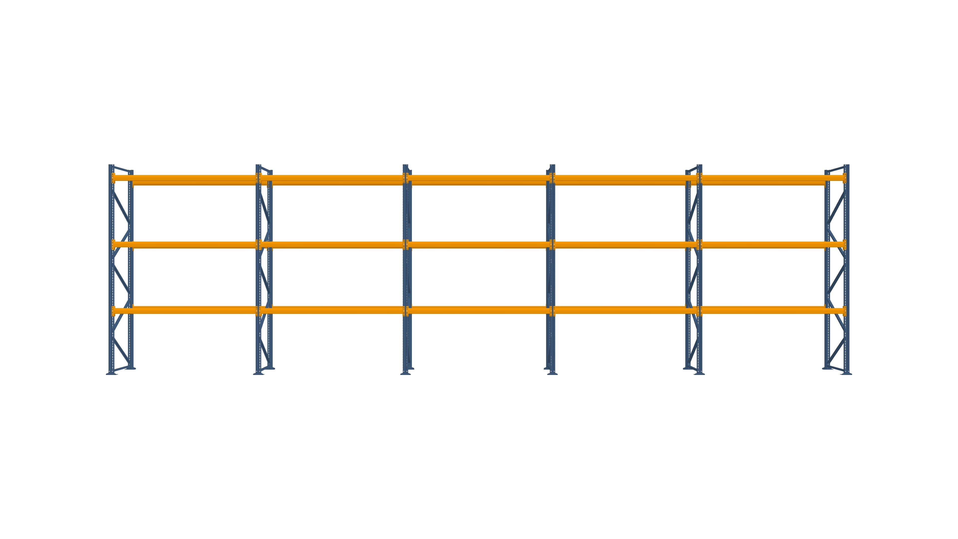 Konfiguration vom 20.09.2025 - 14.20 m x 4.00 m für 60 Paletten mit 1000 kg